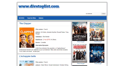 Desktop Screenshot of divxtoplist.com