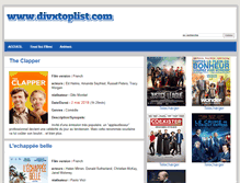 Tablet Screenshot of divxtoplist.com